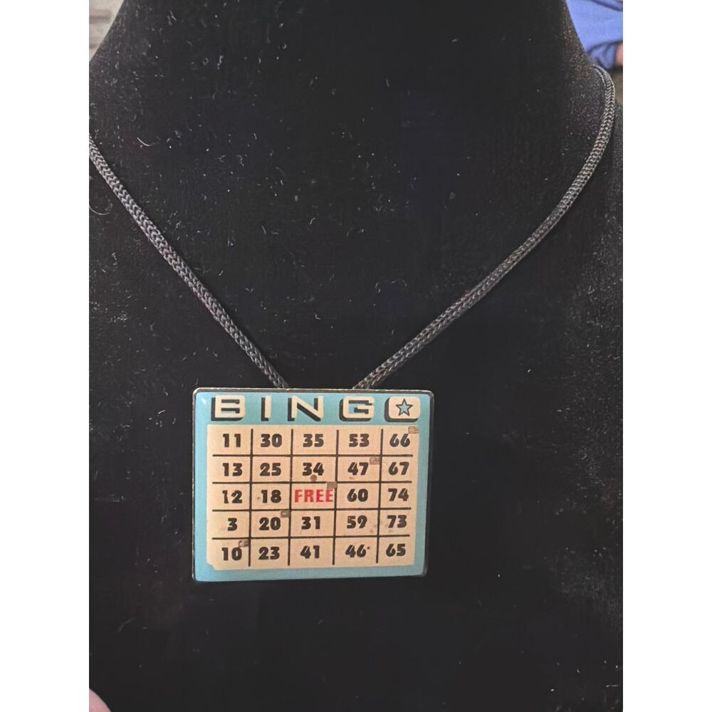 Vintage BINGO necklace